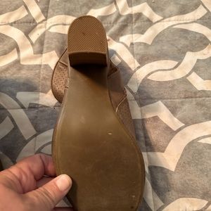 Tan ankle boots